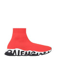 Balenciaga Speed Red Grafity