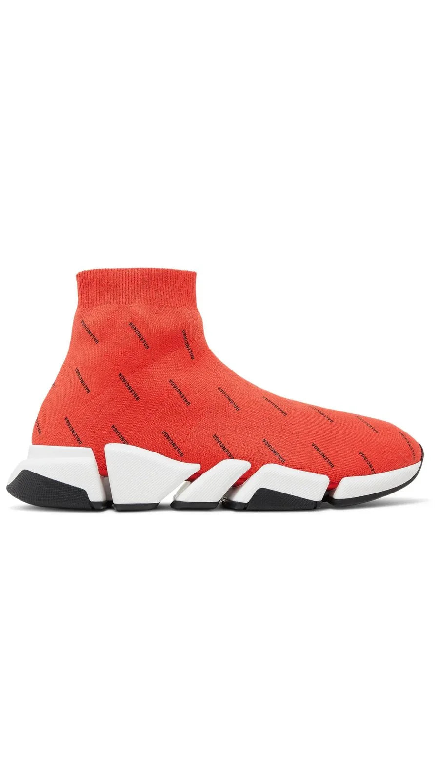 Balenciaga Speed 2.0 Red All Over Logo
