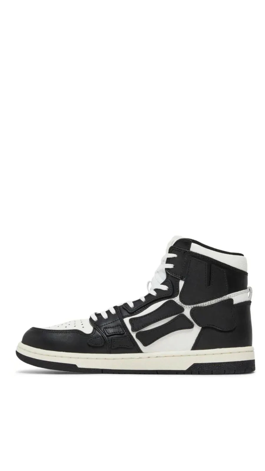 Amiri Skel Top High Black & White